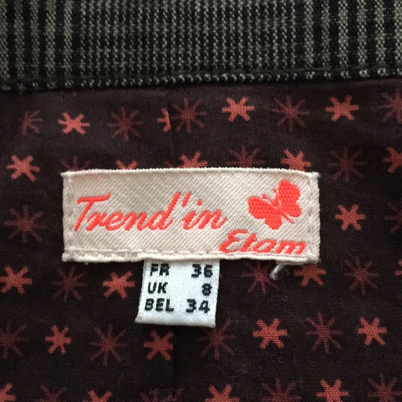 Jacket Beautiful cotton Mostly Green/brown plaid - Picture 6 of 7